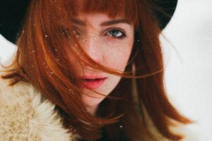 capelli rossi autunno